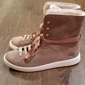 Womens Ugg Starlyn High Top Sneaker Size 8.5